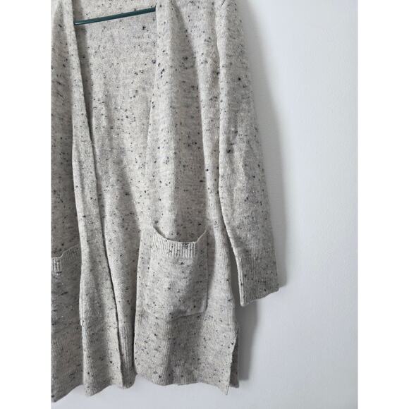 Madewell Wool Blend Cardigan Sweater XXS Womens Gray Soft Lagen Look Cozy - Picture 2 of 5